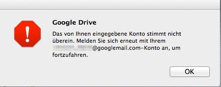 Google Drive Error